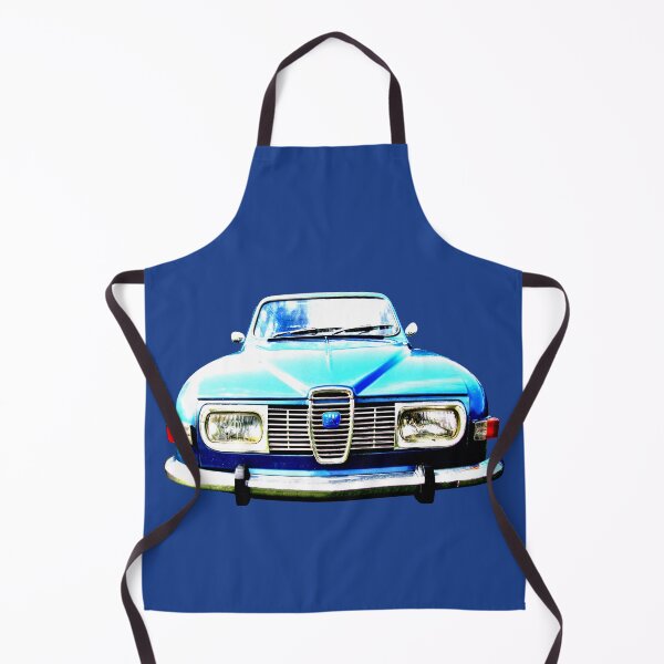 Item preview, Saab 95 classic car high contrast designed and sold by soitwouldseem.