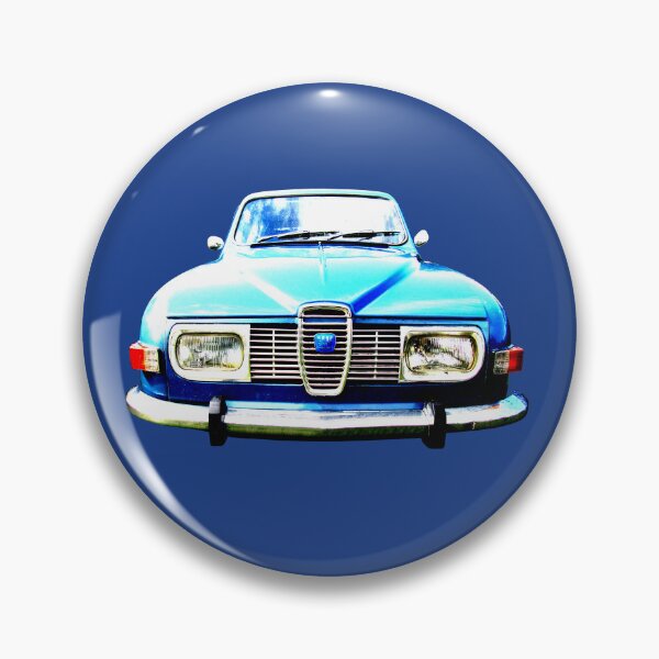 Item preview, Saab 95 classic car high contrast designed and sold by soitwouldseem.