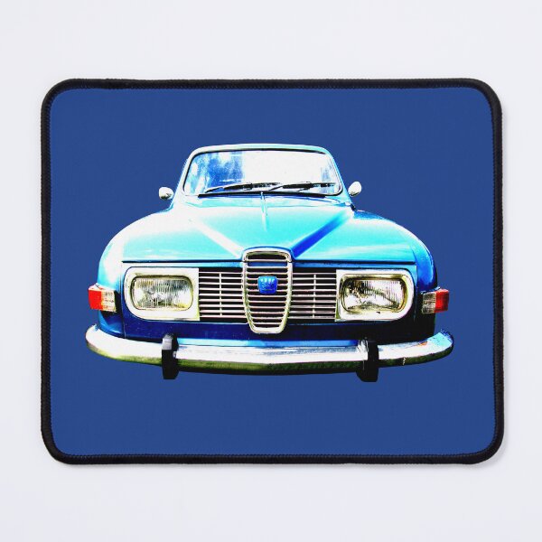 Item preview, Saab 95 classic car high contrast designed and sold by soitwouldseem.