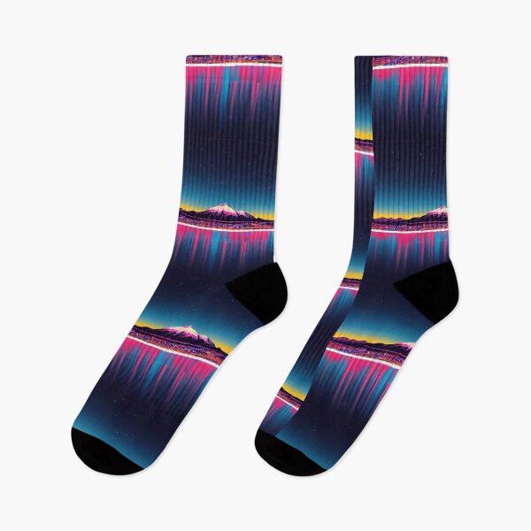 Item preview, Anchorage Neon Vaporwave  designed and sold by ComicsFactory.