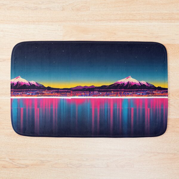 Artikelvorschau, Anchorage Neon Vaporwave  entworfen und verkauft von ComicsFactory.