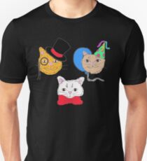 Cute Cats in Hats Unisex T-Shirt