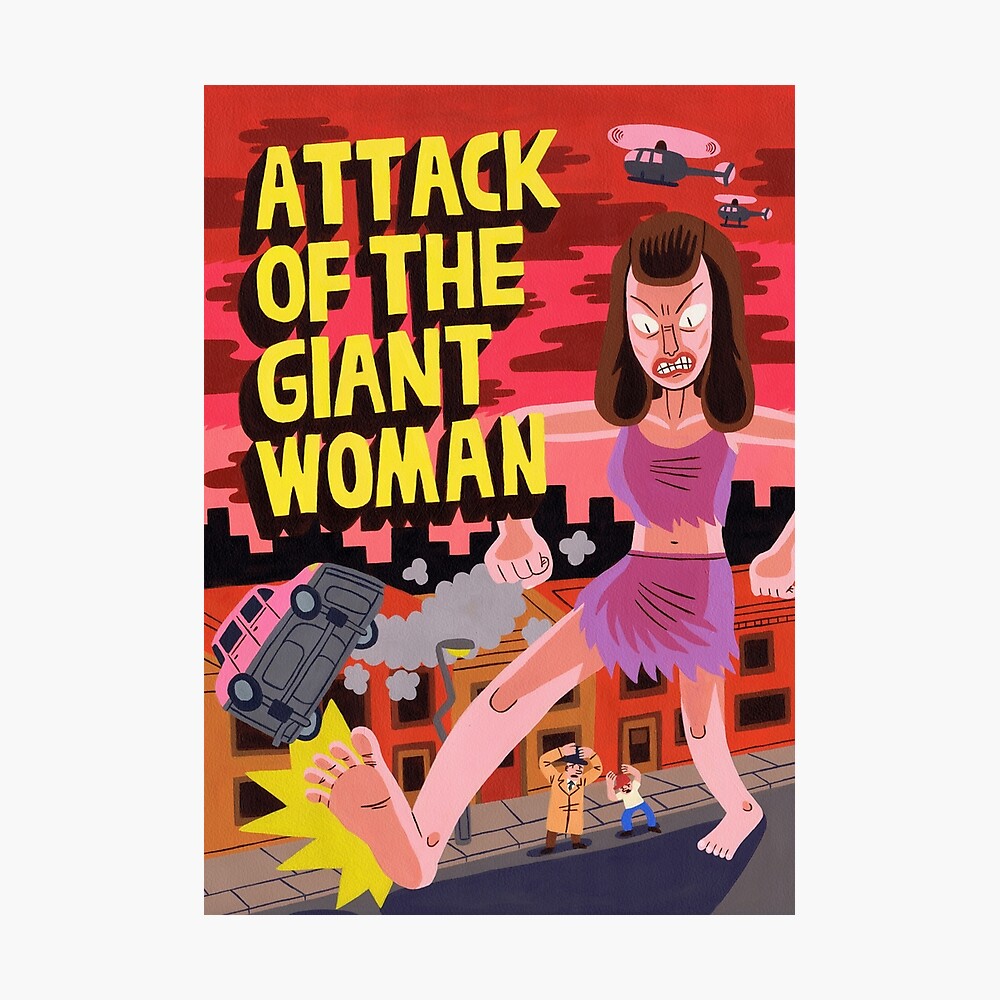 Giant Woman Attack!