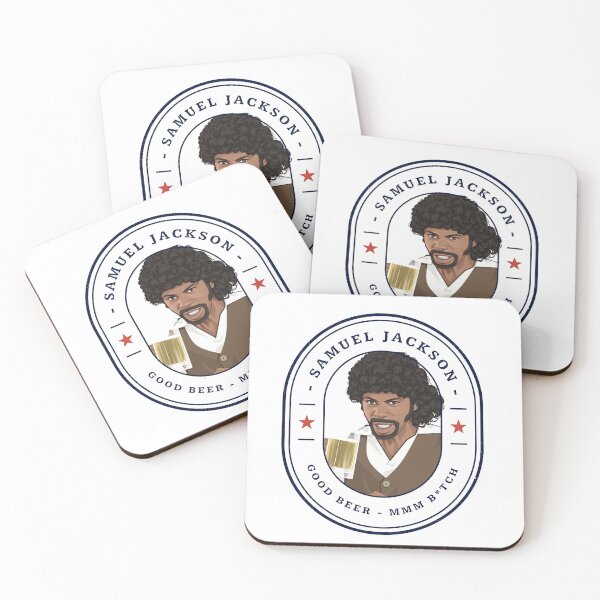 Item preview, Samuel Jackson - Good Beer MMM B*tch designed and sold by Primotees.