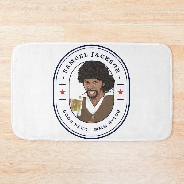 Item preview, Samuel Jackson - Good Beer MMM B*tch designed and sold by Primotees.