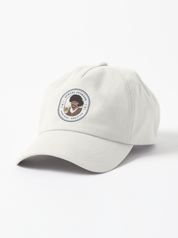 Samuel Jackson Good Beer MMM B tch Cap for Sale by Primotees Redbubble