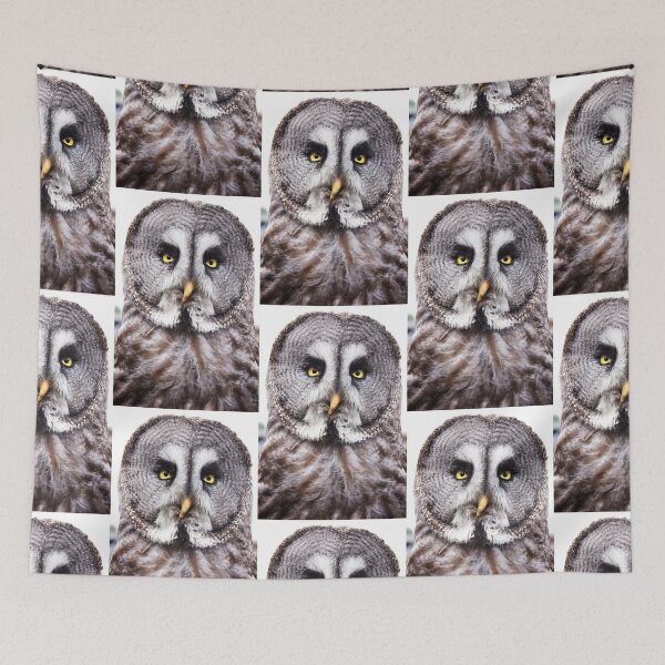 Item preview, Marley the Great Grey Owl designed and sold by Natalie Broome.