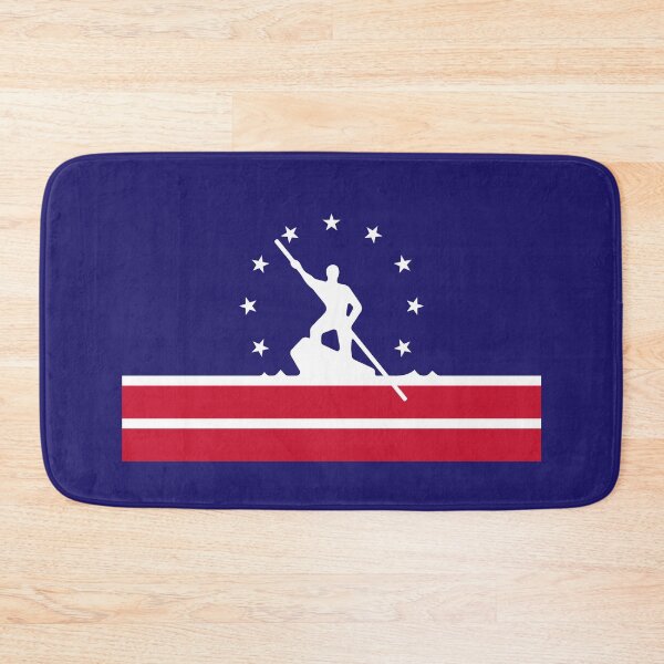 Item preview, Richmond Virginia City Flag - Commonwealth of Virginia James River Bateau designed and sold by chrisrivait.