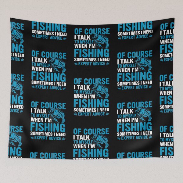 Item preview, Of course i talk to myself when i m fishing designed and sold by FanityPrints.