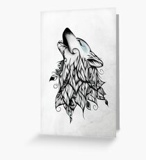 The Wolf Greeting Card