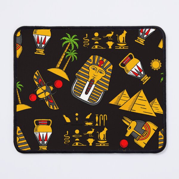 Item preview, Ancient Egyptian Hieroglyphs Yellow designed and sold by ASLI-SH.