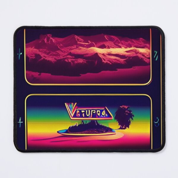 Artikelvorschau, Vintage ästhetische Traumlandschaft "Tachini" entworfen und verkauft von Dreamscape Apparel.