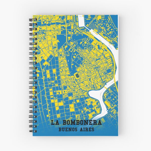 Item preview, Map of La Bombonera designed and sold by retrobol.