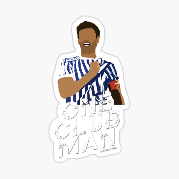 Vista previa del artículo con la obra «Xabi Prieto One Club Man», diseñado y vendido por epicavea.