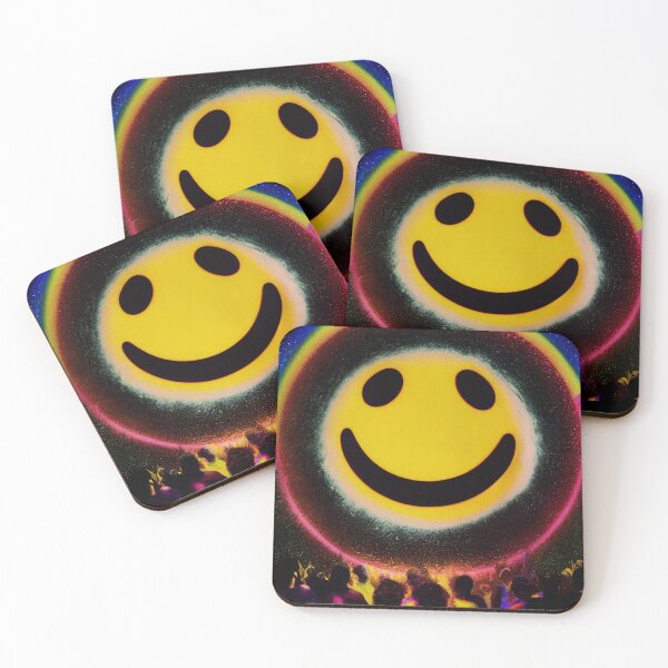Item preview, smiley rave face designed and sold by SmallSingy.