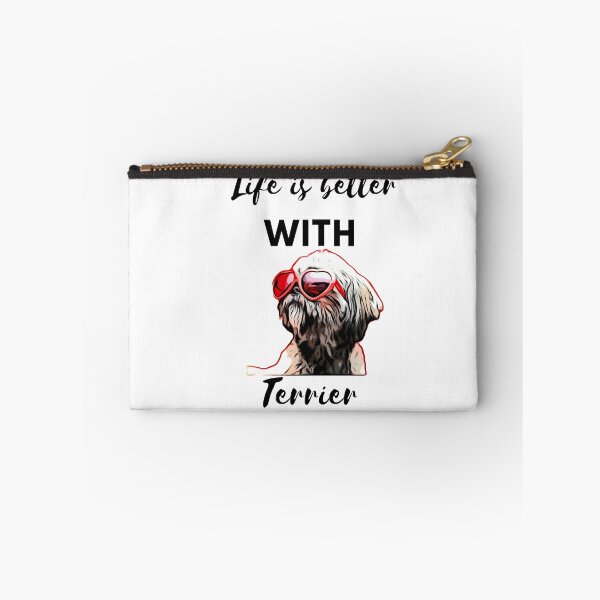 Item preview, Life is better with a Terrier designed and sold by Puppy Paws.