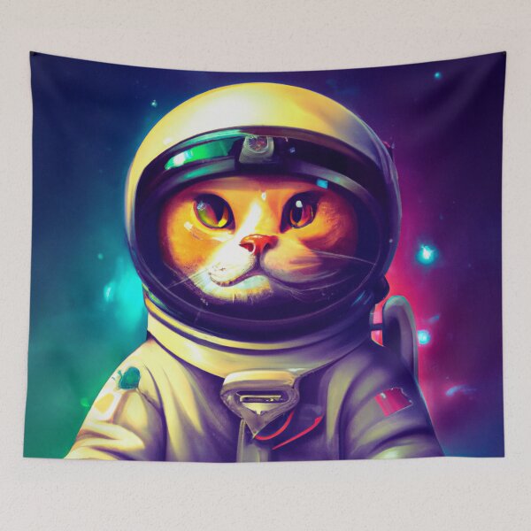 Item preview, Cat Astronaut  designed and sold by Timegraf.