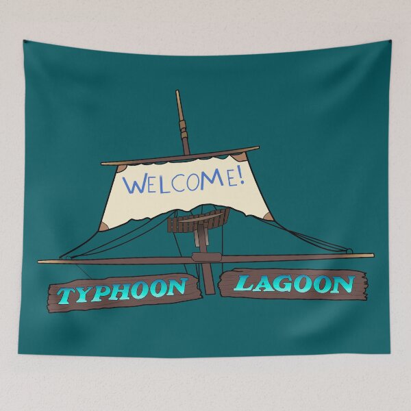 Item preview, Typhoon Lagoon Entrance Sign designed and sold by Yensid1971.