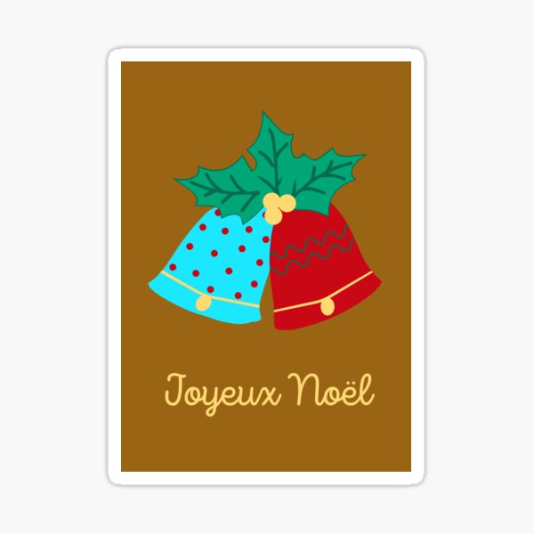 "Joyeux Noël, carte de Noël, happy Christmas in French, merry Christmas