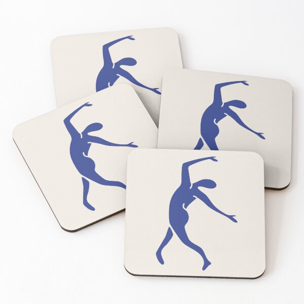 Item preview, Henri Matisse Dance, Papiers Découpés Art Blue Color, Matisse cutout print, Art Exhibition Print designed and sold by Jokoleo.
