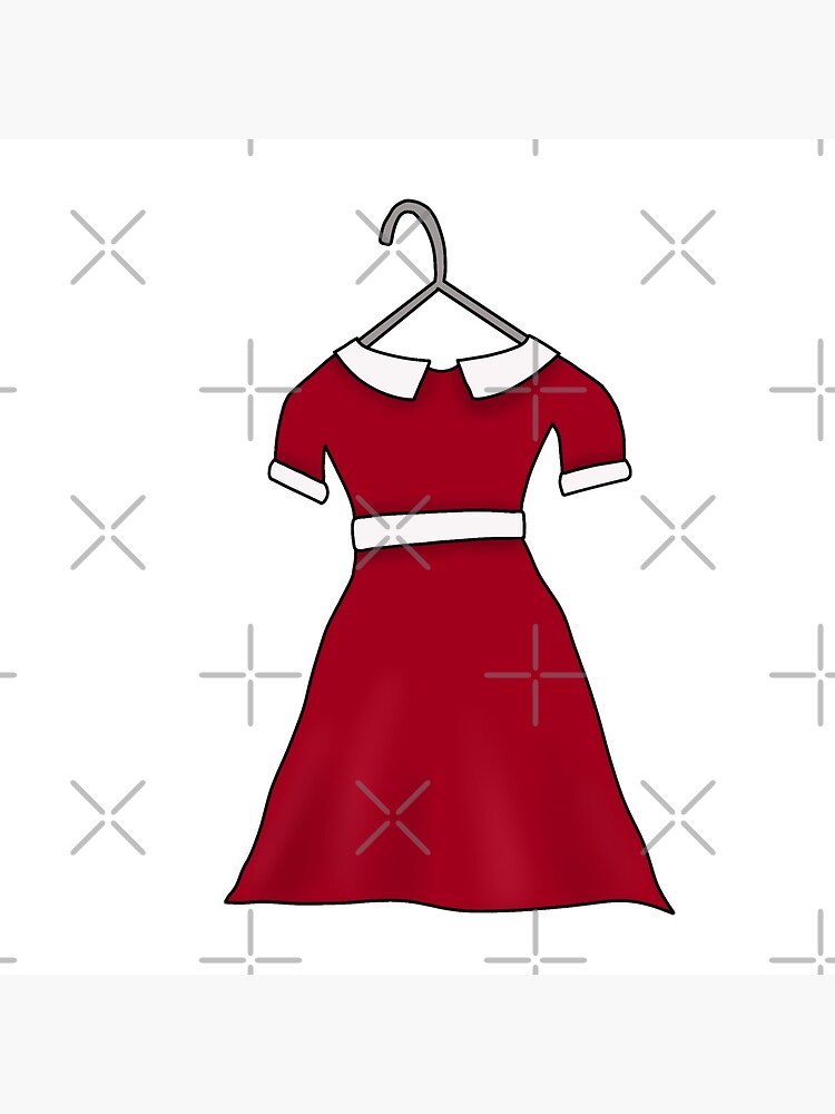 fitted lace wedding dress Annie Dress Red Mikado main image 0