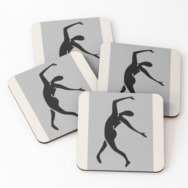 Item preview, Henri Matisse Dance, Papiers Découpés Art Black gray Color, Matisse cutout print, Art Exhibition Print designed and sold by Jokoleo.