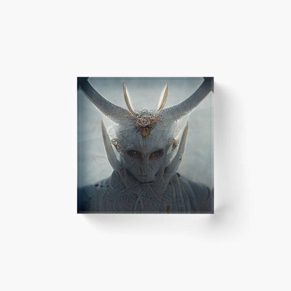 Item preview, Majestic portrait of a white knight  designed and sold by breaker160.