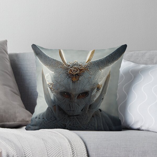Item preview, Majestic portrait of a white knight  designed and sold by breaker160.