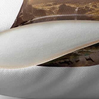 Alternate view of Among the Sierra Nevada, California Floor Pillow