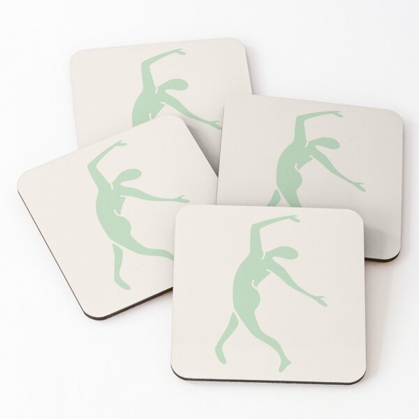 Item preview, Henri Matisse Dance, Papiers Découpés Art green Color, Matisse cutout print, Art Exhibition Print designed and sold by Jokoleo.