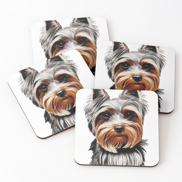 Item preview, YORKSHIRE TERRIER DOG Midjourney AI Artwork designed and sold by davidjulie.