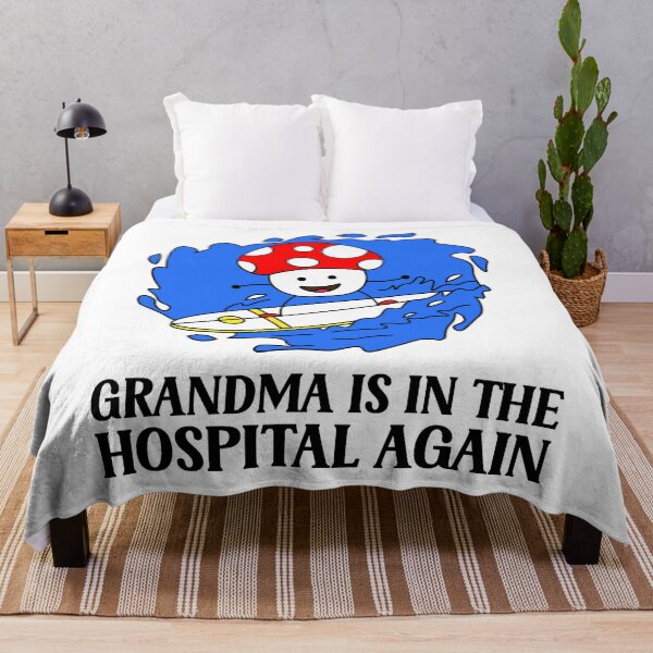 Item preview, Mushrooms Grandma Is In The Hospital Again designed and sold by ElfriedaMiller.