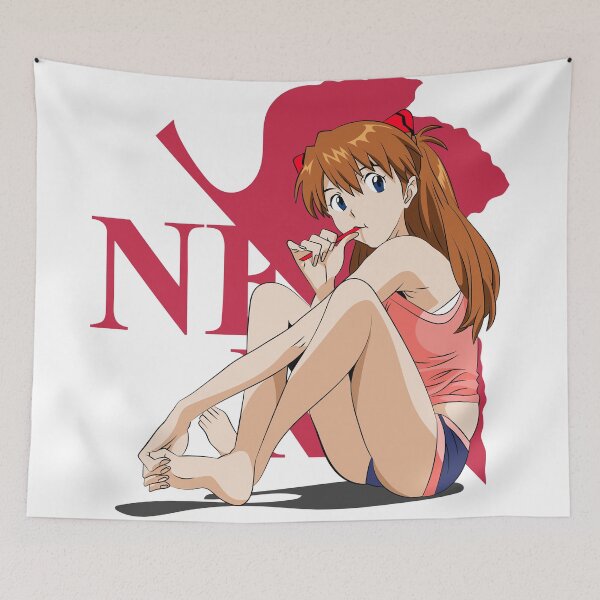 Item preview, Asuka brushing her teeth designed and sold by AgusPiscitelli.