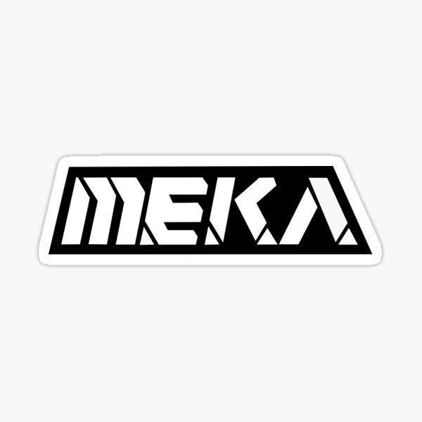 MEKA Logo Mono Sticker