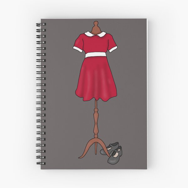 Artikelvorschau, Annie rotes Kleid entworfen und verkauft von Becky-Marie.