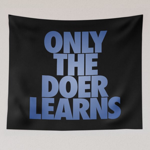 Item preview, Only the doer learns v.1 designed and sold by x1brett.