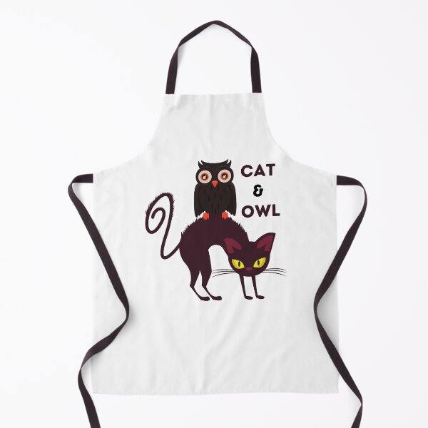 Item preview, A Cat And An Owl designed and sold by OneDayCollected.