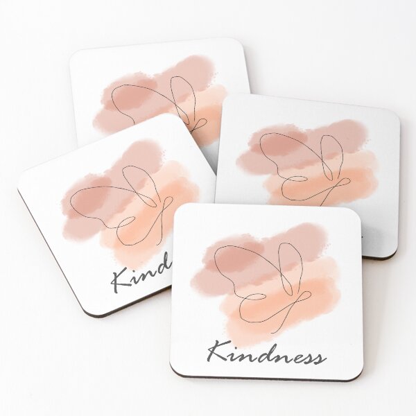 Item preview, Kindness one line butterfly, inspirational meanings designed and sold by Targeted Inspire.