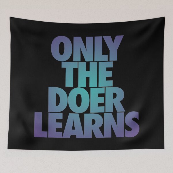 Item preview, Only the doer learns v.2 designed and sold by x1brett.
