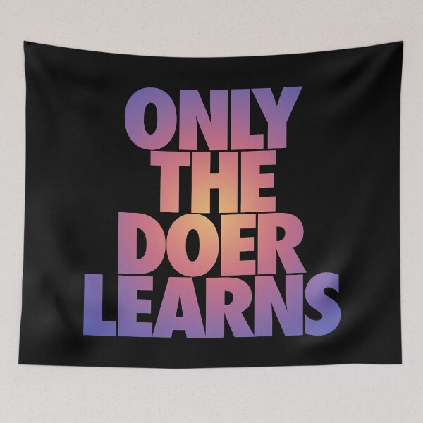 Item preview, Only the doer learns v.3 designed and sold by x1brett.