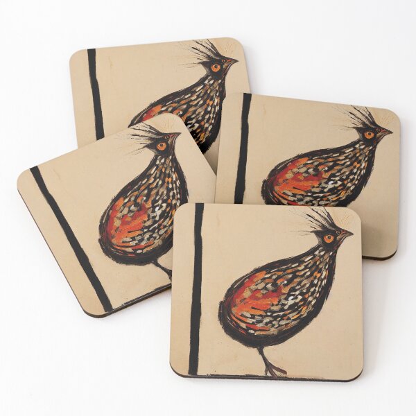 Item preview, Common Quail, pop-art poster designed and sold by Åveline Dvorak.