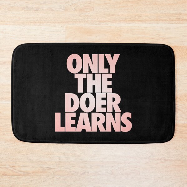 Item preview, Only the doer learns v.4 designed and sold by x1brett.