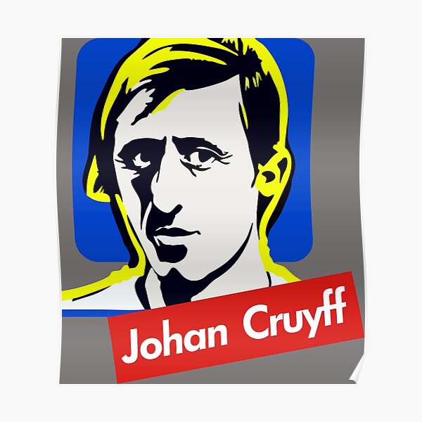 Johan Cruijff Nr 14 Painting Greeting Card by Paul Meijering