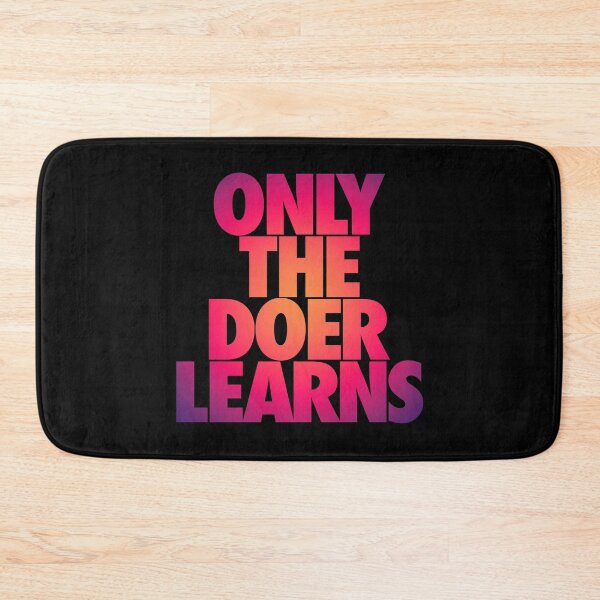 Item preview, Only the doer learns v.5 designed and sold by x1brett.