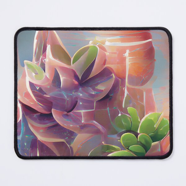 Item preview, Succulents - abstract digital art painting designed and sold by Krista Robertson.