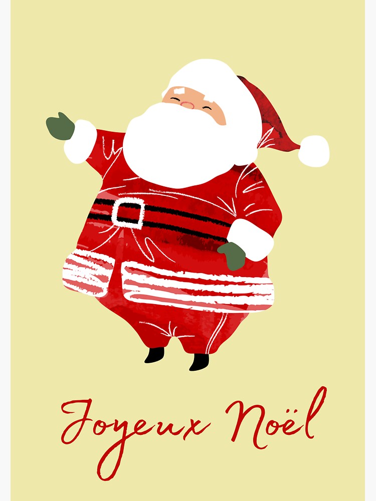Carte stickers Noël