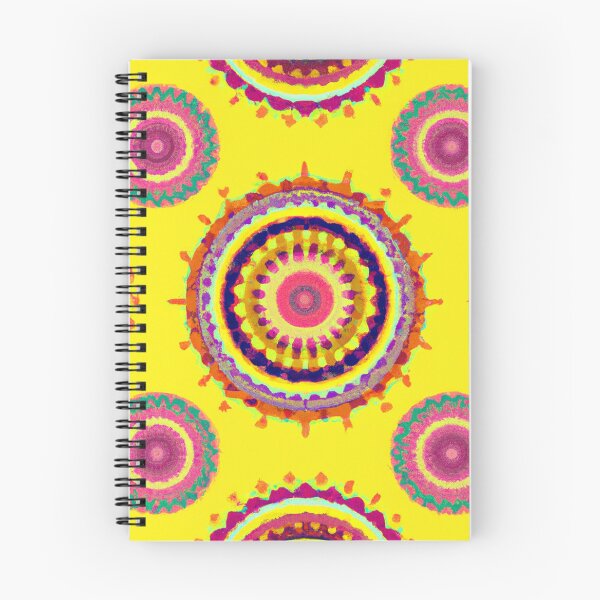 Item preview, Mandala de vibraciones de verano designed and sold by EggheadK8.
