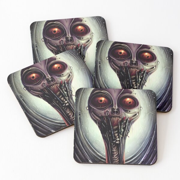 Item preview, Shocked Alien head by GizbarArts made with a.i. designed and sold by Ganzabara.