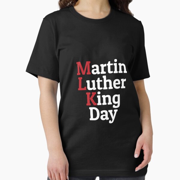 Item preview, Martin Luther King Simple Red and White Can be worn to commemorate Martin Luther King Jr,  the leader of the civil rights of black Americans. designed and sold by P-De-Design.