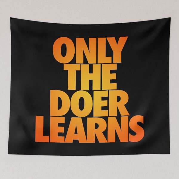 Item preview, Only the doer learns v.6 designed and sold by x1brett.